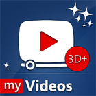 MyVideos 3D+ icon