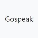 Gospeak icon