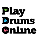 Play drums online icon