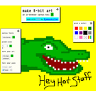 Make 8-bit art icon