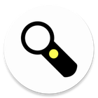 Flash to Torch - A magnifier with flashlight icon