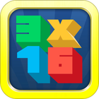 3x16 - 3D Cube Logic Game icon