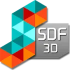 SDF 3D icon