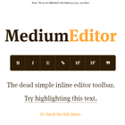 MediumEditor icon