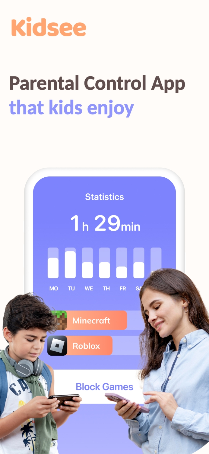Kidsee - parental control app