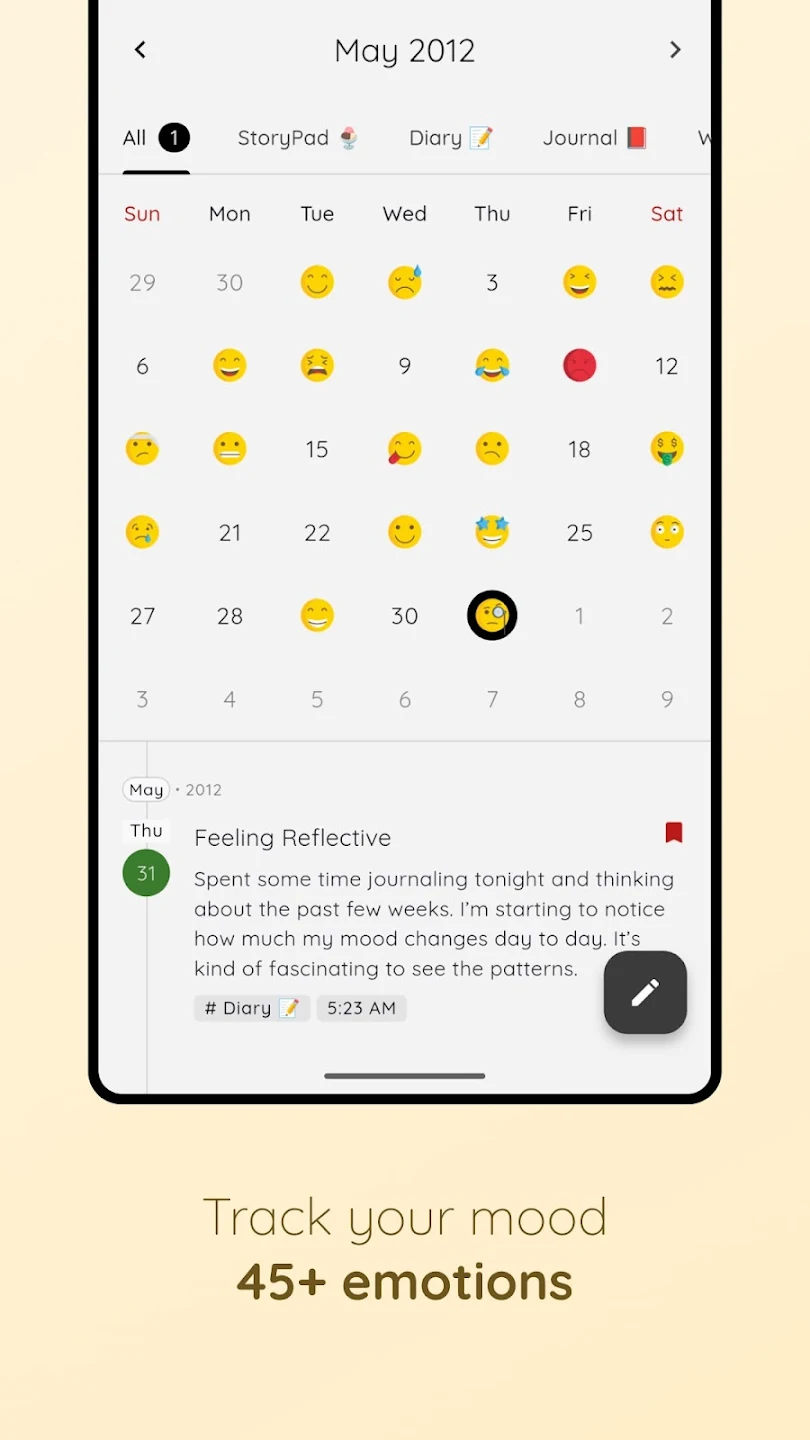 StoryPad - Timeline Diary screenshot