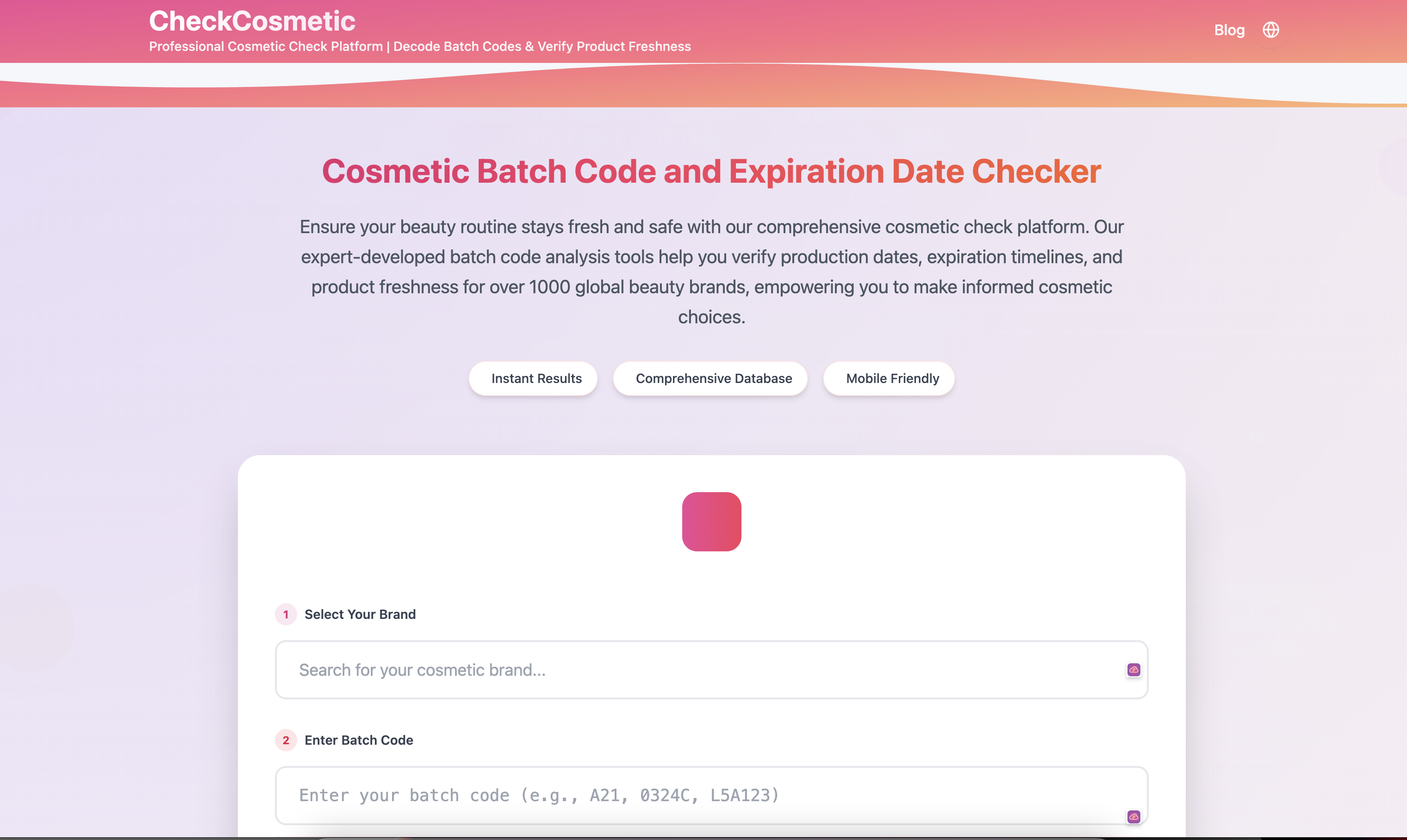 check cosmetic