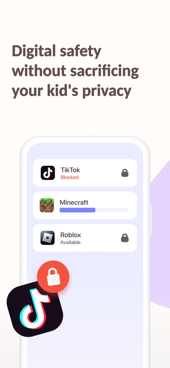 Kidsee - parental control app