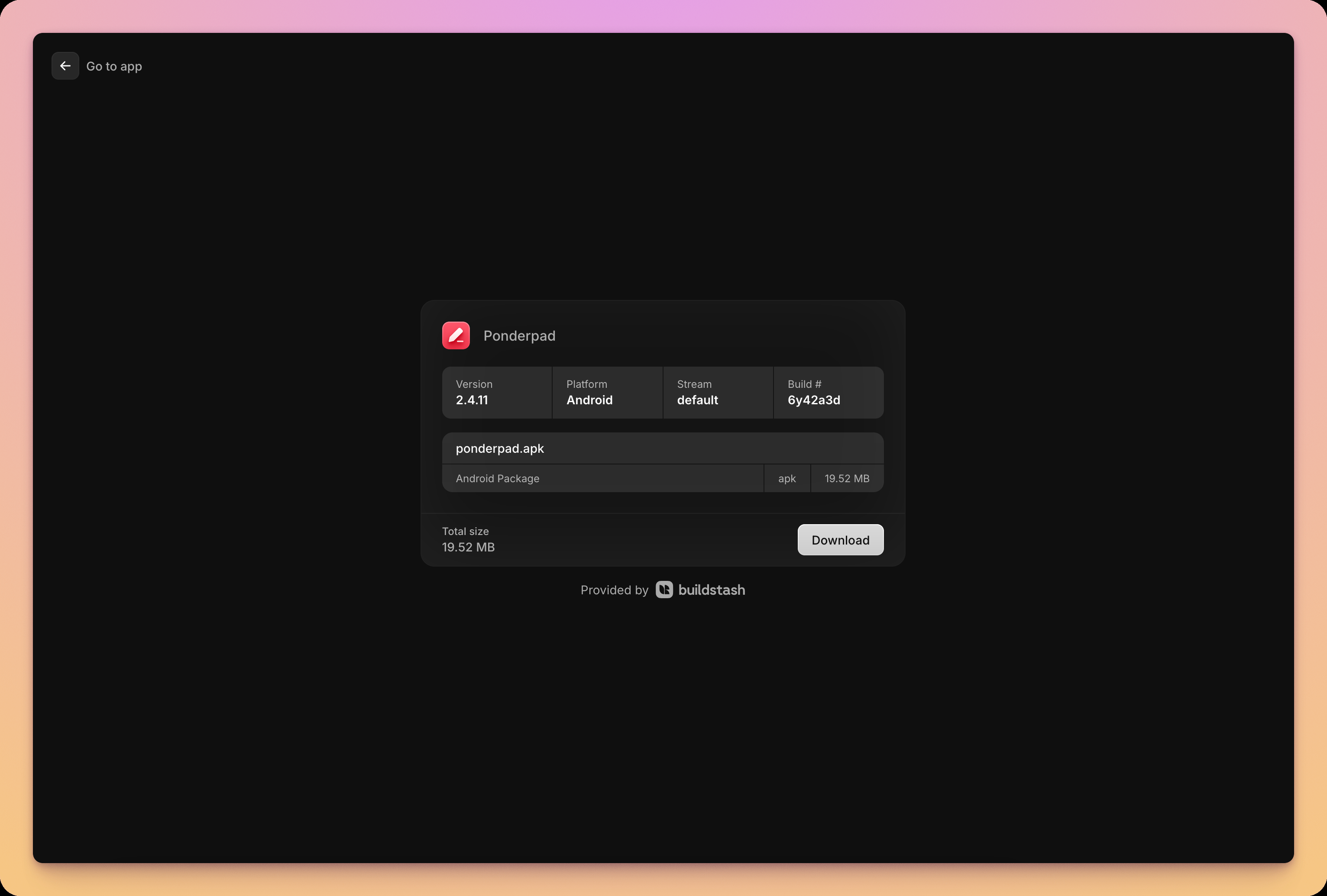 Buildstash