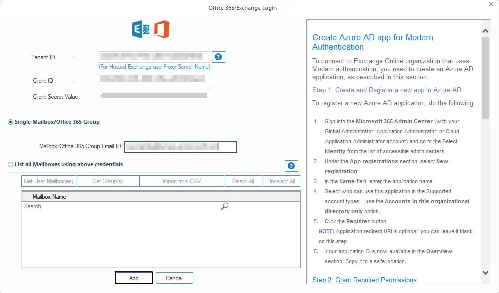 Kernel Import PST to Office 365