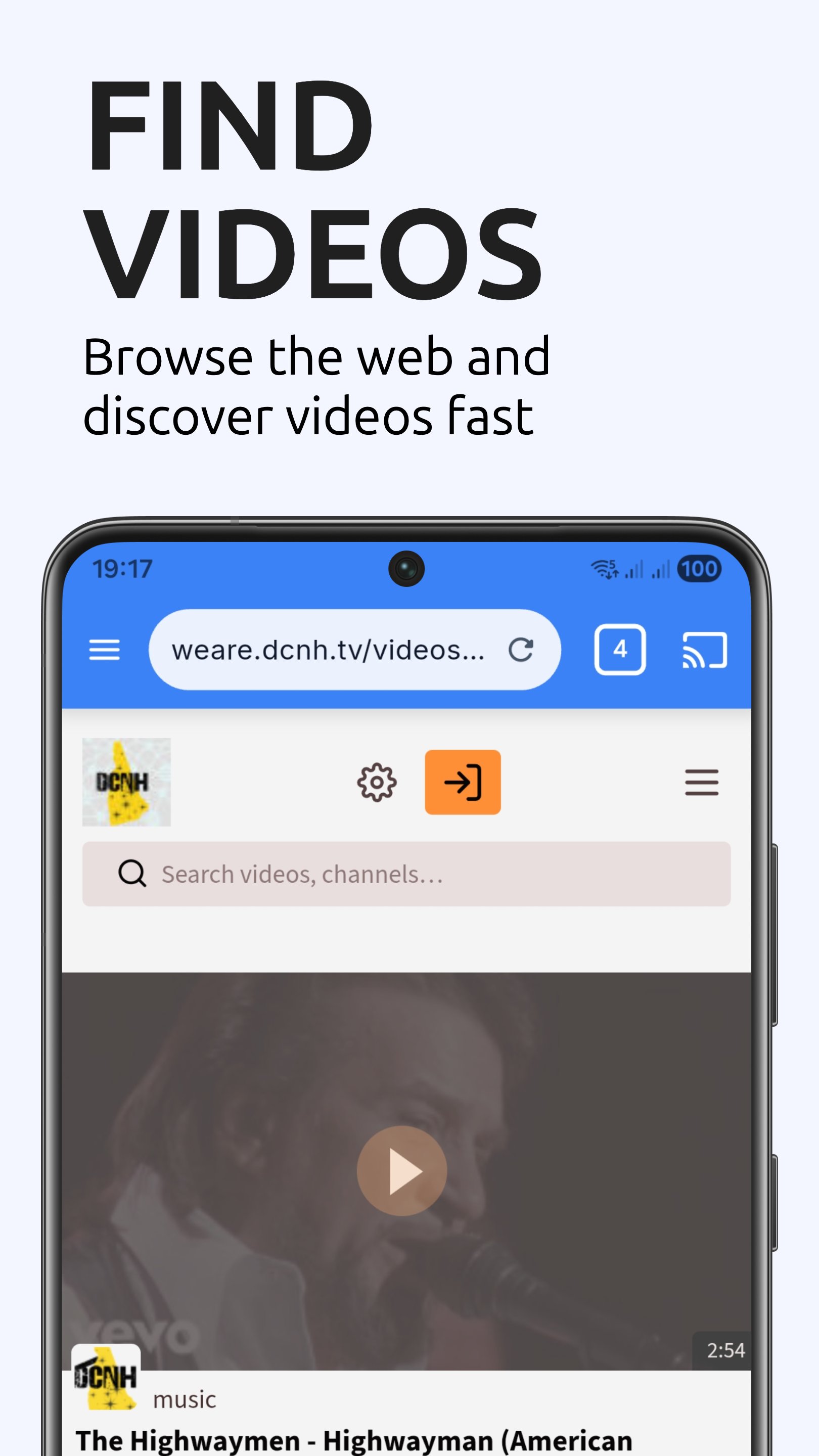 CastBrowser screenshot