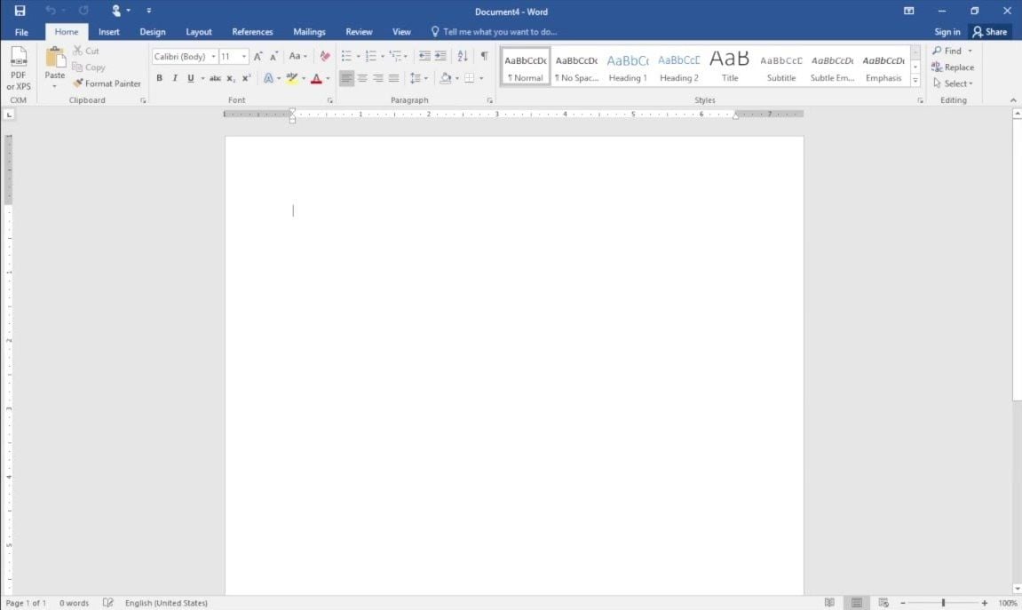 Microsoft Word