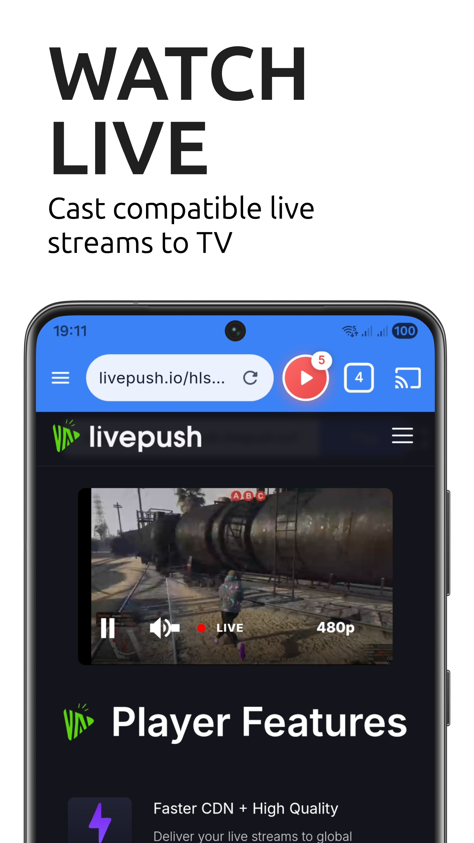 CastBrowser screenshot
