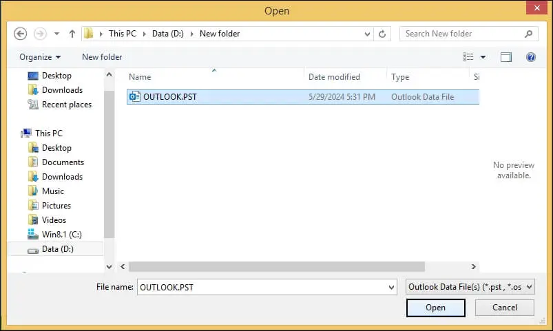 Kernel Import PST to Office 365