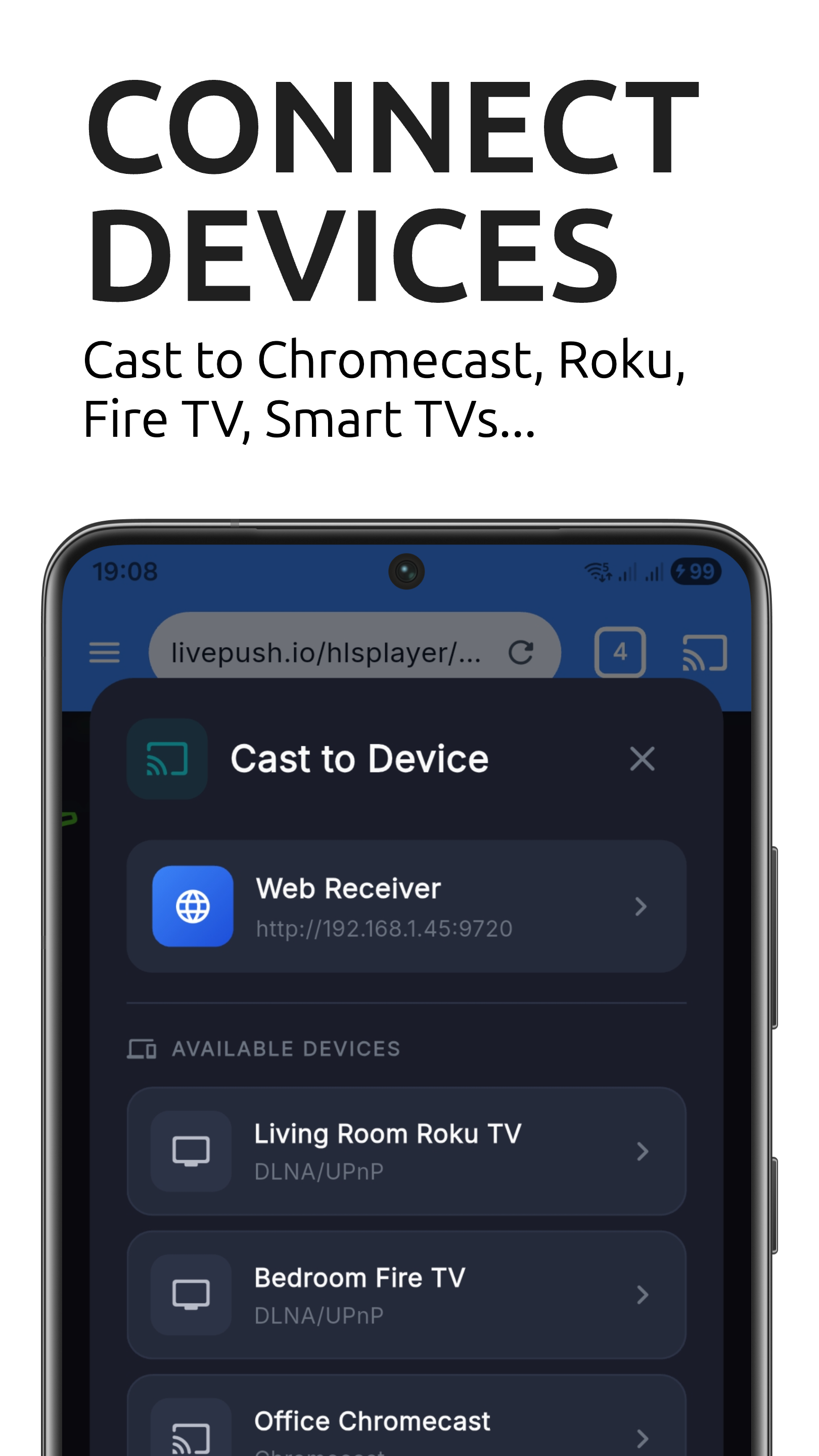 CastBrowser screenshot