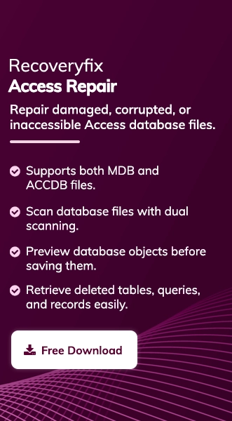 Recoveryfix Access Repair Tool