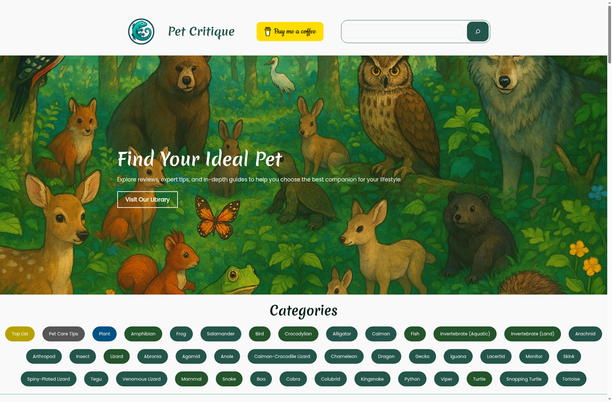 Pet Critique