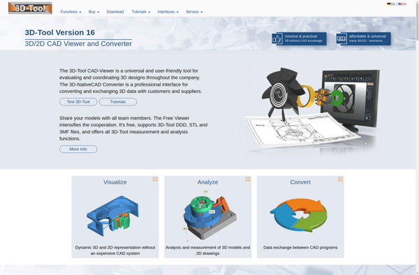 3D-Tool Free Viewer image