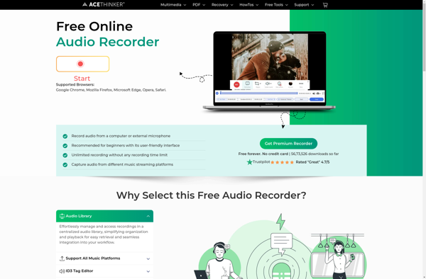 Acethinker Free Audio Recorder Online image