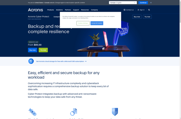 Acronis Cyber Backup image