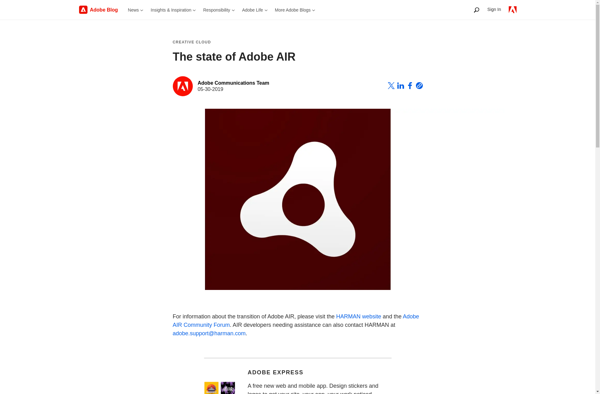 Adobe AIR image