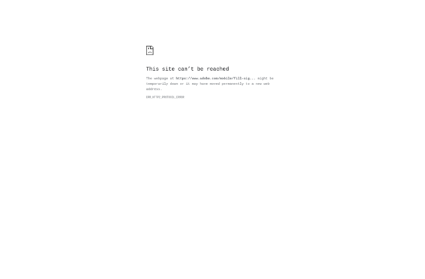 Adobe Fill &amp; Sign screenshot