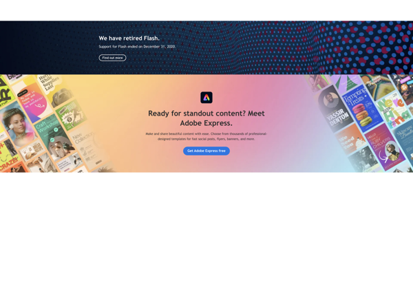 Adobe Flash Player screenshot