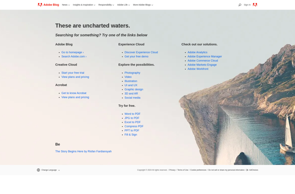 Adobe Fuse CC screenshot