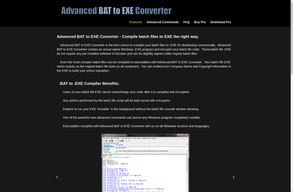 Advanced BAT to EXE Converter image