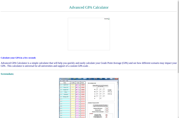 Advanced GPA Calculator image