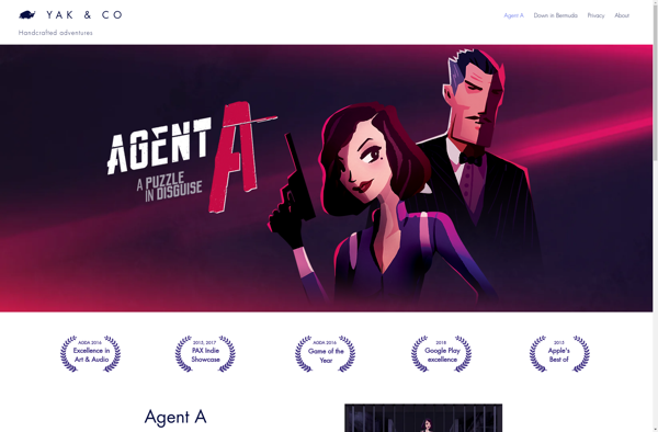 Agent A: A puzzle in disguise image
