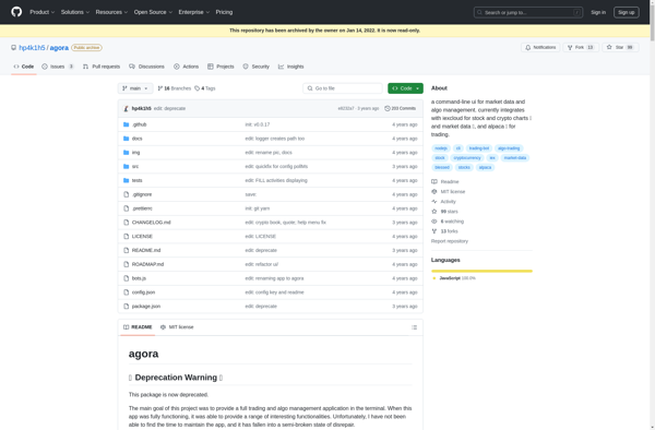 Agora Trading screenshot