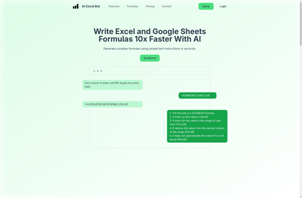 AI Excel Bot screenshot