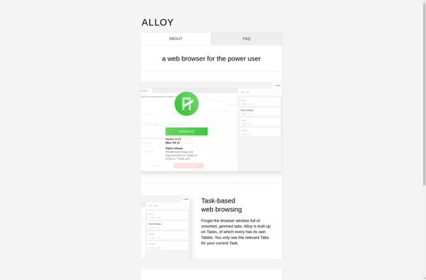 Alloy browser