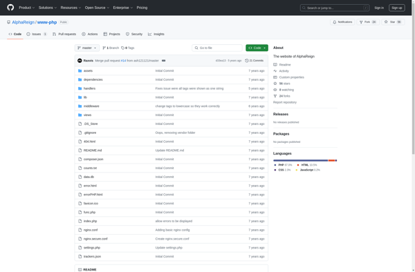 AlphaReign.lol screenshot