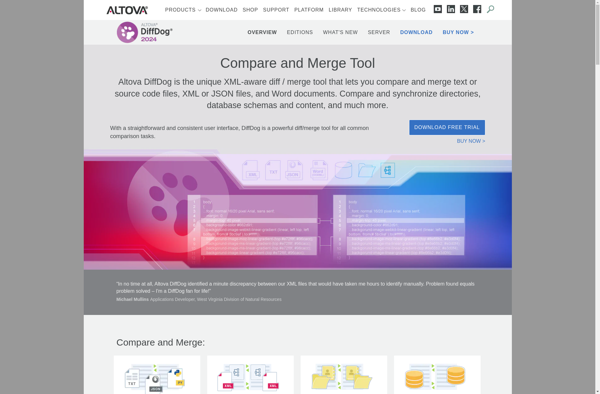 Altova DiffDog image