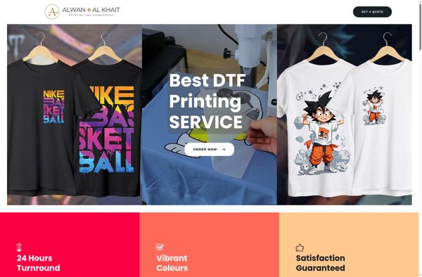 Alwan Al Khait Printing screenshot