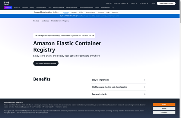 Amazon Elastic Container Registry image