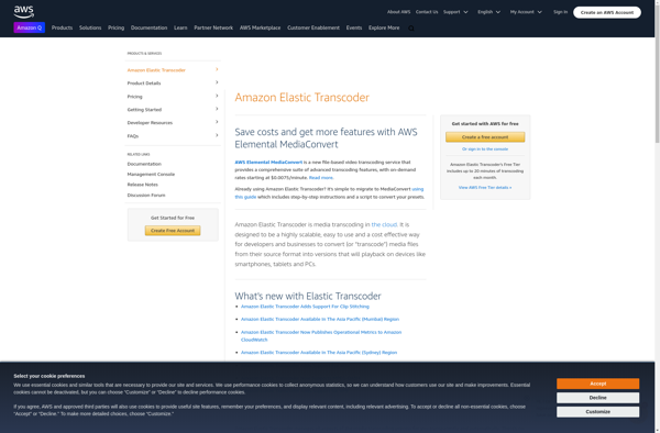 Amazon Elastic Transcoder image