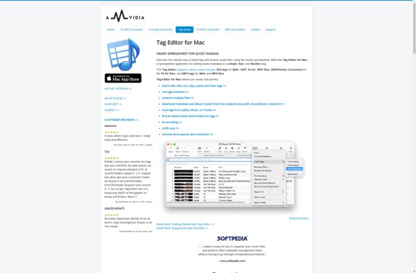 Amvidia Tag Editor for Mac image