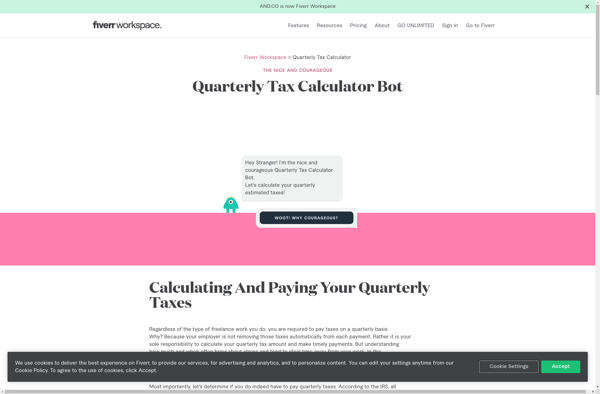 AND CO Quarterly Tax Calculator image