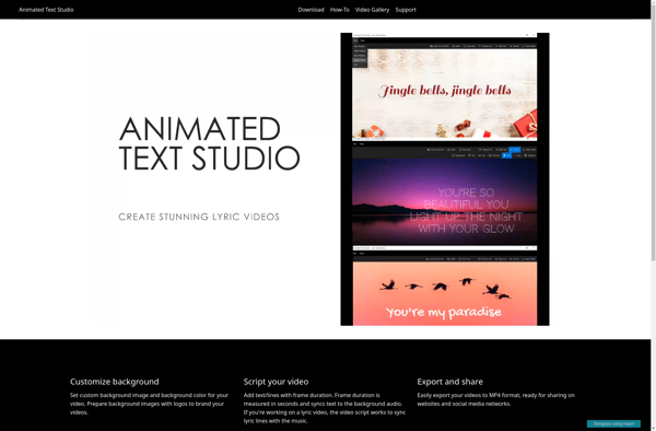 Animated Text Studio image