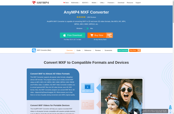 AnyMP4 MXF Converter image