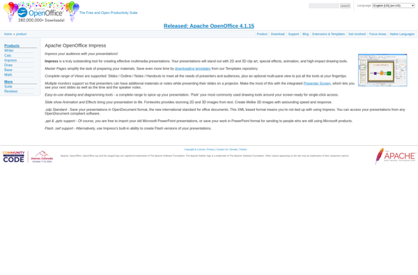 Apache OpenOffice Impress image