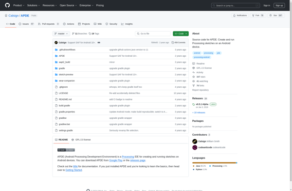 APDE - Android Processing IDE image