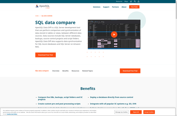 ApexSQL Data Diff image