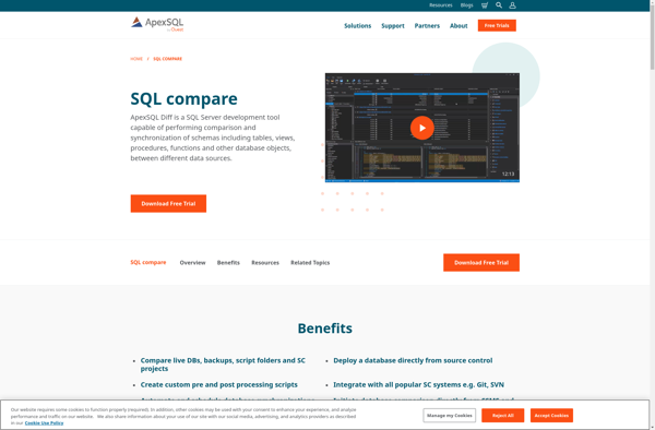 ApexSQL Diff image