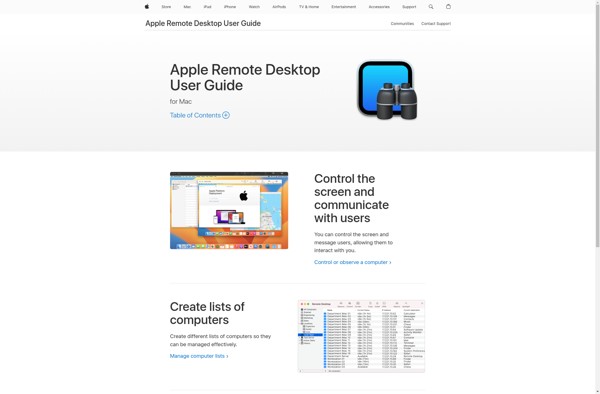 Apple Remote Desktop image