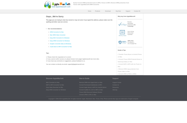 AppleMacSoft DRM Video Converter image
