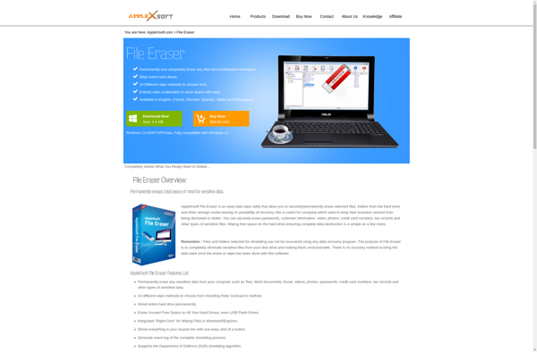 AppleXsoft File Eraser image